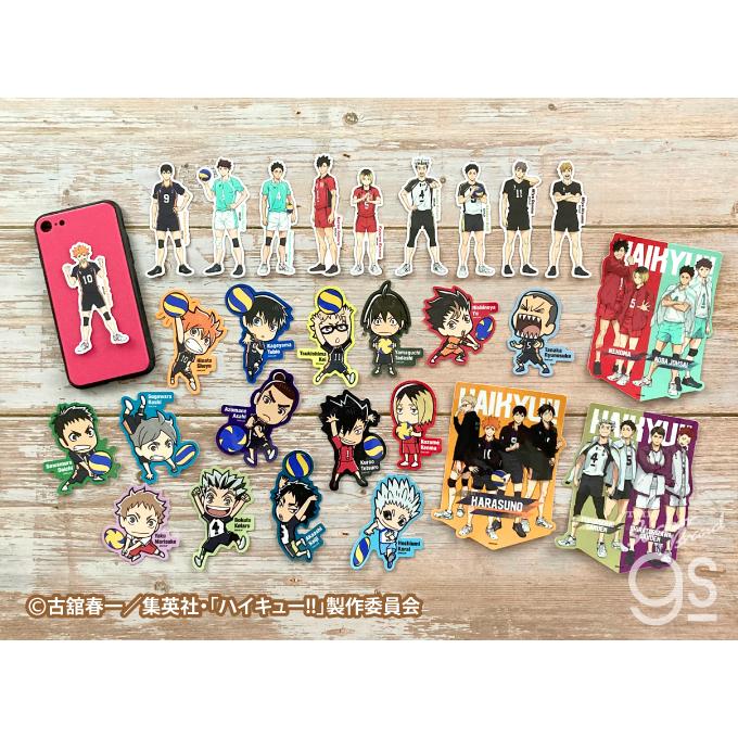 ハイキュー!! ビッグサイズステッカー 白鳥沢学園高校/梟谷学園高校