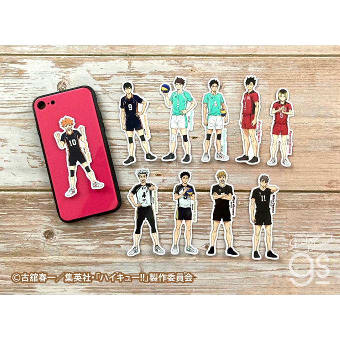10種セット ハイキュー!! ダイカットステッカー HYK-SET01 : ゼネラル