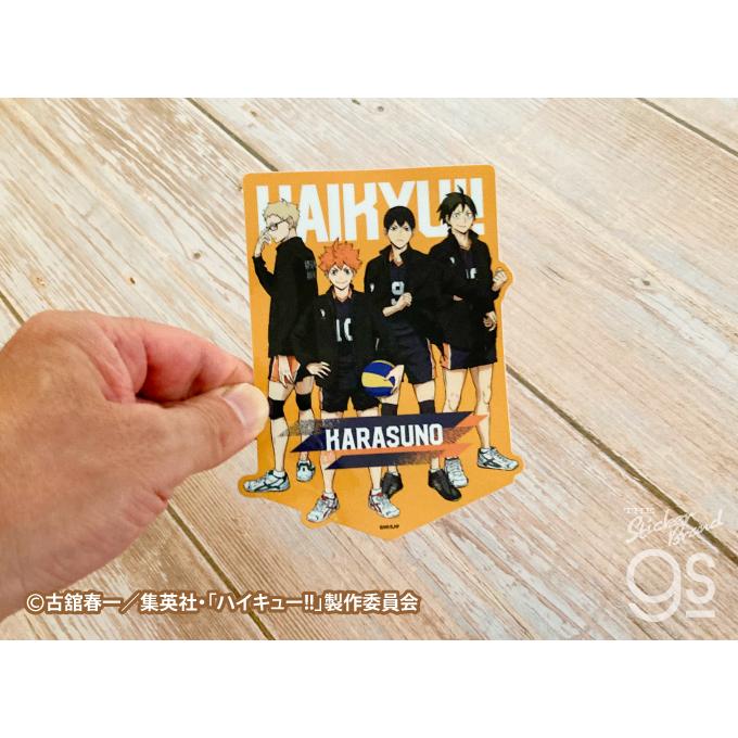 3種セット ハイキュー!! ビッグサイズステッカー HYK-SET03 : ゼネラル