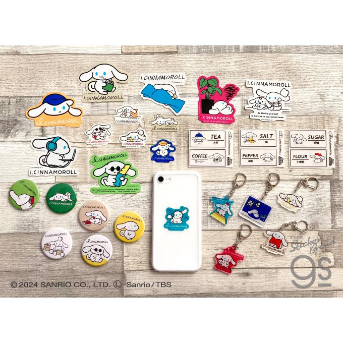 アイシナモロール ダイカットステッカー PC サンリオ SANRIO 可愛い