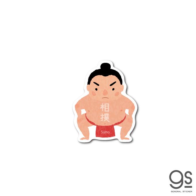 JAPANステッカー 相撲 Sumo Sサイズ 日本 JPS021 インバウンド お土産