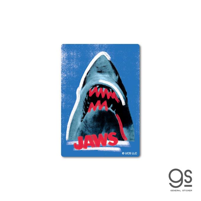 ジョーズ ダイカットミニステッカー JAWS 版画 映画 シリーズ サメ