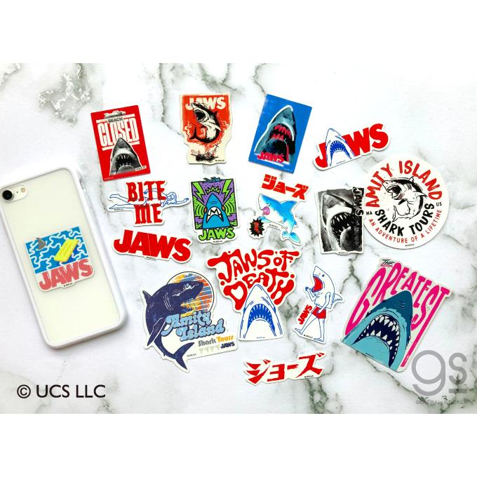 ジョーズ ダイカットステッカー JAWS OF DEATH 映画 シリーズ サメ
