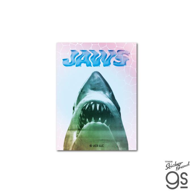 ジョーズ ホログラムミニステッカー04 JAWS 50周年 サメ ユニバーサル