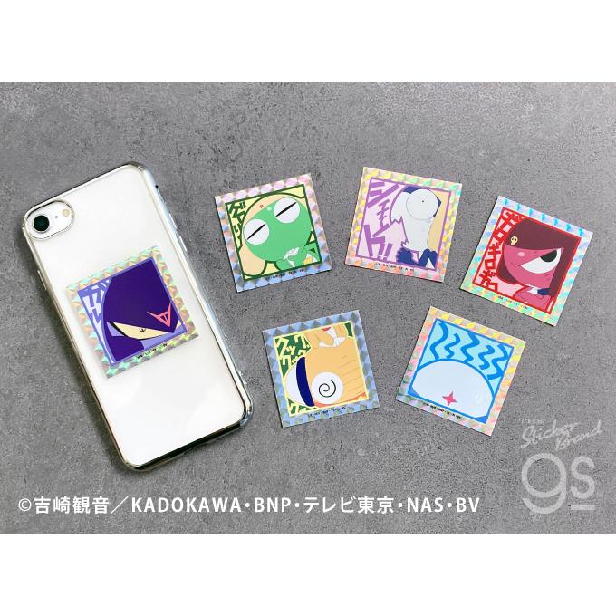 全6種セット ケロロ軍曹 キラキラステッカー まとめ買い アニメ