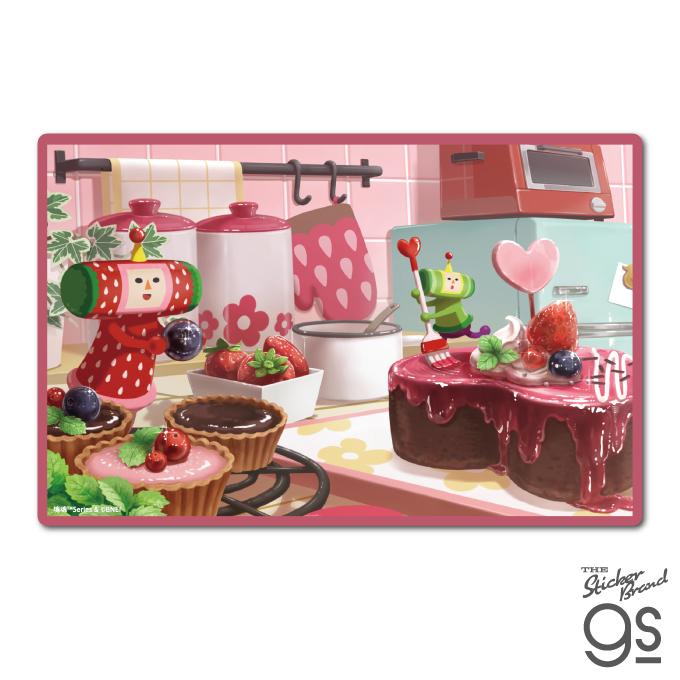 塊魂 ビッグサイズステッカー スイーツ ゲーム 車 ワンス・アポン・ア