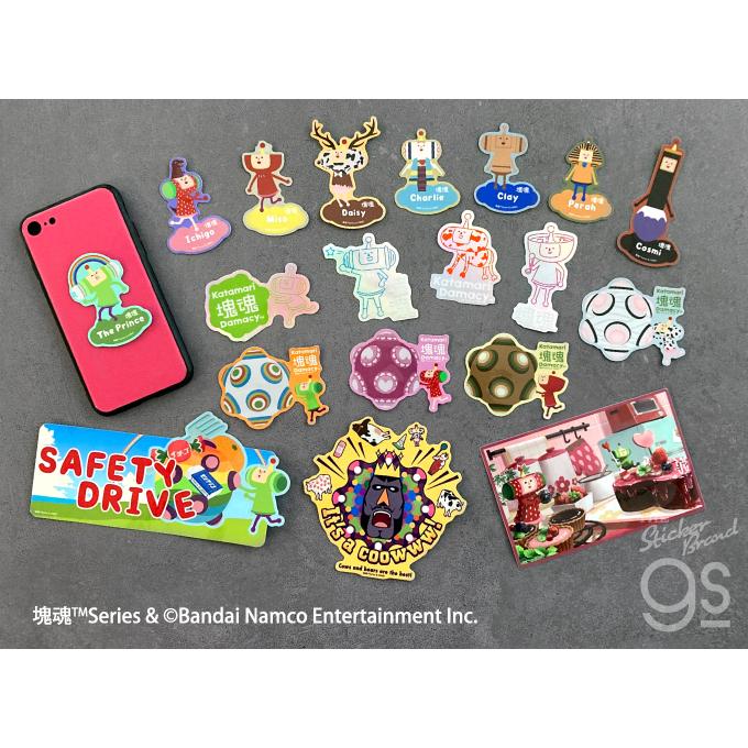 4種セット 塊魂 ダイカットステッカー ゲーム ワンス・アポン・ア・塊