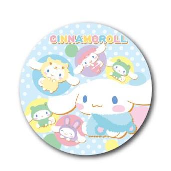 LCB307 シナモロール なりきり 44mm缶バッジ Cinnamoroll サンリオ