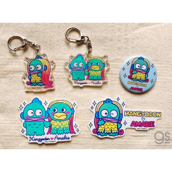 ハンギョドンxアマビエ 44mm缶バッジ キャラクター缶バッジ サンリオ 疫病退散 コラボ イラスト かわいい Lcb427 Gs 公式グッズ Lcb 427 ゼネラルステッカー 通販 Yahoo ショッピング
