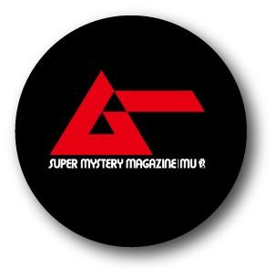 ムー 缶マグネット ロゴ 黒 LCM005 月刊ムー公認 グッズ : ゼネラル