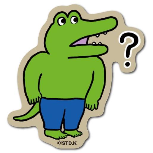 100日後に死ぬワニ ミニステッカー Sns Lcs1040 キャラクター ライセンス商品 Lcs 1040 ゼネラルステッカー 通販 Yahoo ショッピング