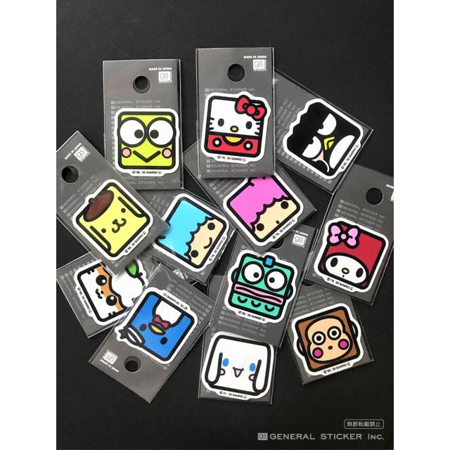 キキ cube フェイスデザイン キャラクターステッカー サンリオ