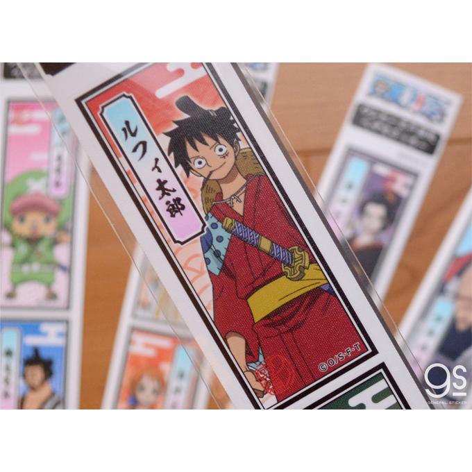 ワンピース おロビ ホネ吉 千社札ペアステッカー One Piece ワノ国 マンガ アニメ キャラクターステッカー Lcs1192 Gs 公式グッズ Lcs 1192 ゼネラルステッカー 通販 Yahoo ショッピング