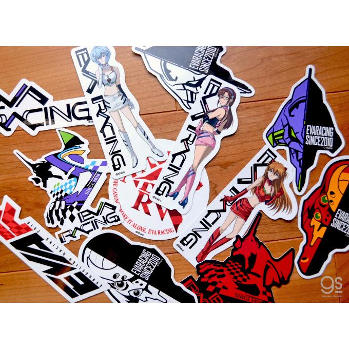 エヴァンゲリオンレーシング EVA Racing ステッカー 綾波レイ