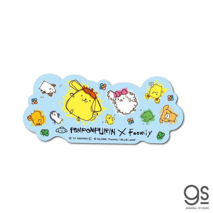 ポムポムプリン Foomiy 集合 水色 キャラクターステッカー マカロン サンリオ コラボ アート アーティスト ダイカット 人気 かわいい Lcs1436 Gs 公式グッズ Lcs 1436 ゼネラルステッカー 通販 Yahoo ショッピング