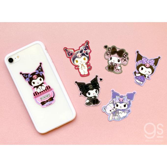 クロミステッカー ぬいぐるみ グラデーション KUROMI 真夜中のメロクロ 