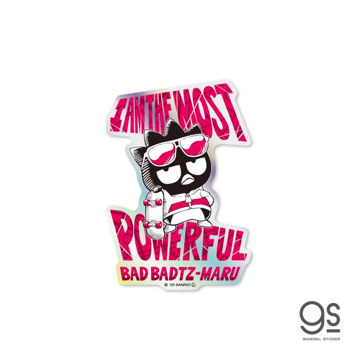 バッドばつ丸 ホログラムステッカー BAD BADTZ-MARU バッドばつ丸 ホログラムステッカー BAD BADTZ-MARU