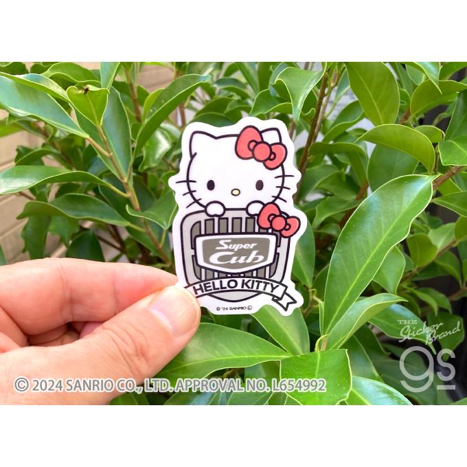 Super Cub×サンリオキャラクターズ ステッカー クロミ02 かわいい