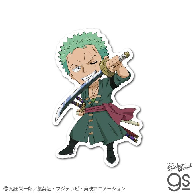 ワンピース ゾロ SD キャラクター ダイカットステッカー ONE PIECE