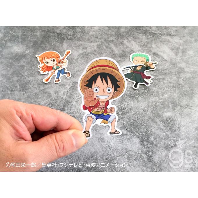 ワンピース ウソップ デフォルメ キャラクター ダイカットステッカー