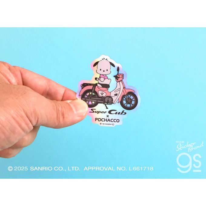 はぴだんぶい×Super Cub ホログラムステッカー あひるのペックル