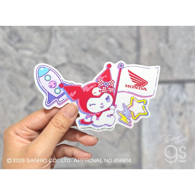 7枚セット Monkey×KUROMI ステッカー サンリオ クロミ sanrio コラボ