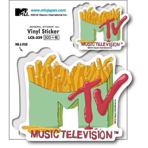 Mtv ロゴ ステッカー フライドポテト Lcs339 音楽 ミュージック グッズ Lcs 339 ゼネラルステッカー 通販 Yahoo ショッピング
