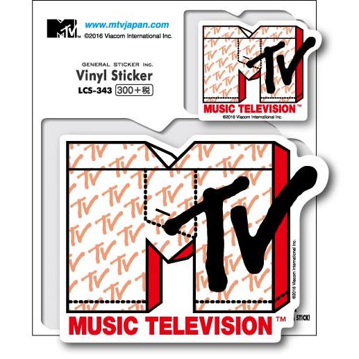 MTV ロゴ ステッカー トランクス LCS343 音楽 ミュージック グッズ