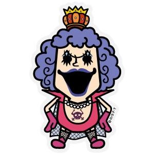 One Piece ワンピース パンソンワークスコラボステッカー Lcs4 イワンコフ Mサイズ ワンピース公式グッズ Lcs 4 ゼネラルステッカー 通販 Yahoo ショッピング