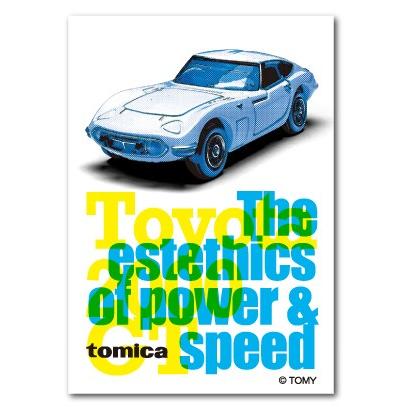大人トミカステッカー toyota 2000gt トミカ TOMICA 車 Mサイズ LCS848