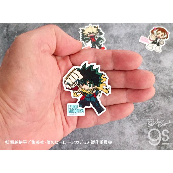 僕のヒーローアカデミア グリッターSDダイカットステッカー