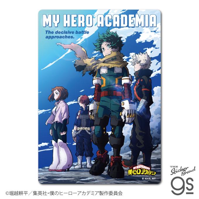 僕のヒーローアカデミア ビッグサイズステッカー MHA-7th-ティザー02