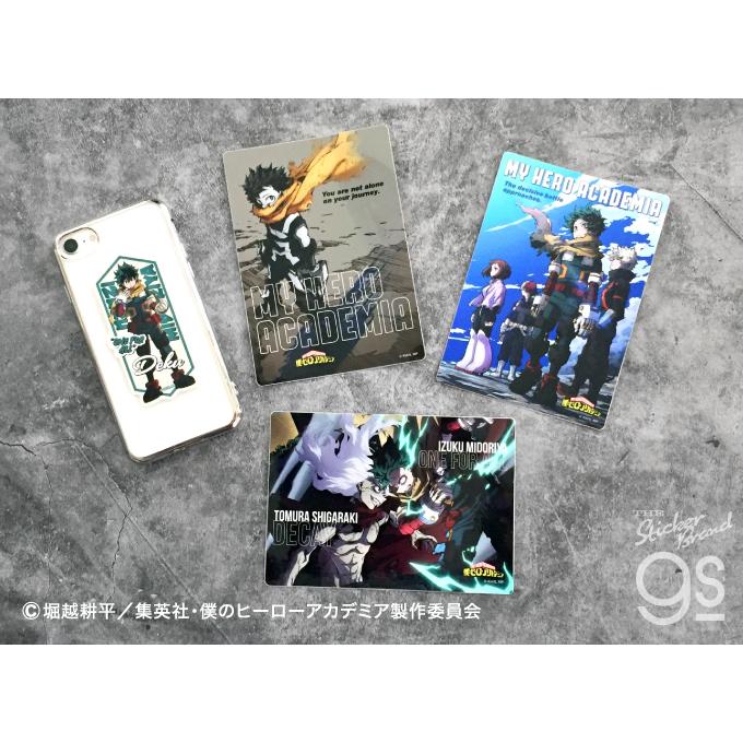 僕のヒーローアカデミア ビッグサイズステッカー MHA-7th-ティザー02