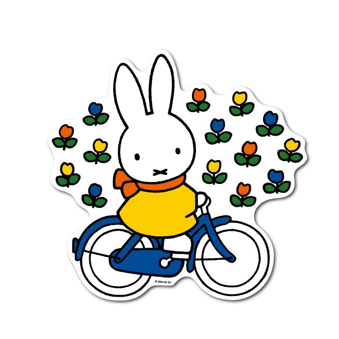 Miffy ミッフィー ダイカットウォールステッカー 自転車 キャラクターステッカー 絵本 イラスト かわいい こども うさぎ インテリア 壁 Mif016 Gs 公式グッズ Mif 016 ゼネラルステッカー 通販 Yahoo ショッピング