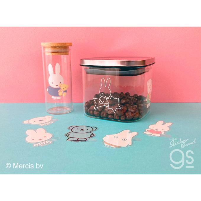 miffy クリアステッカー 星 キャラクター 絵本 イラスト かわいい