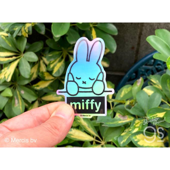miffy ホログラムステッカー 王冠 キャラクター 絵本 イラスト