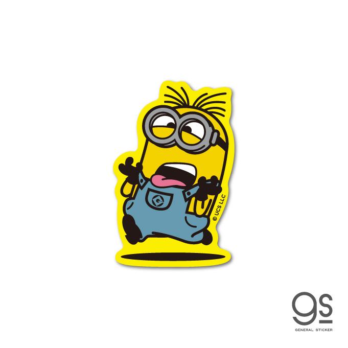 ミニオンズ ダイカットミニステッカー デイブ ユニバーサル