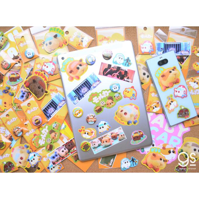 全5種セット PUI モルカー 名場面ステッカー まとめ買い キャラクター