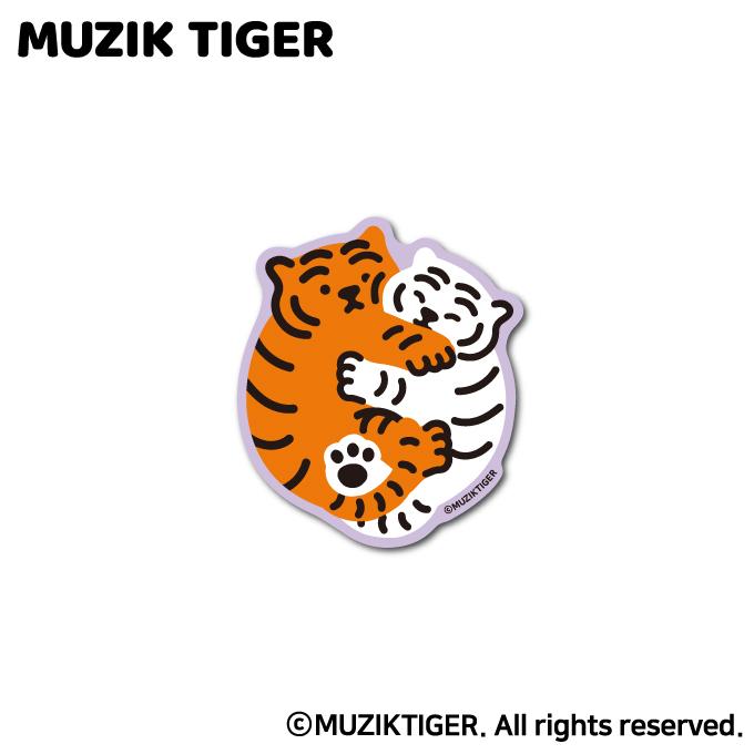 MUZIK TIGER ダイカットミニステッカー なかよし オシャレ ムジーク