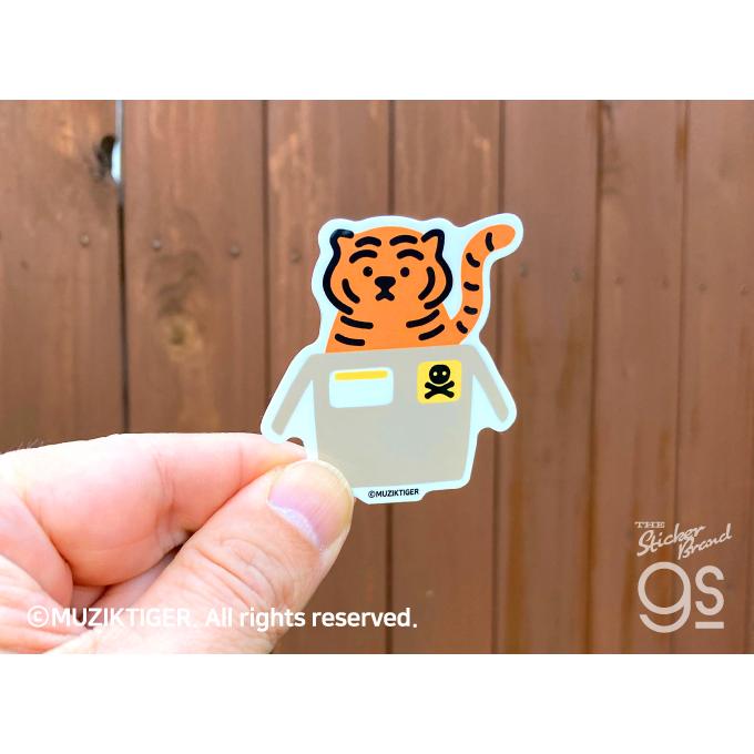ジャパメタ SABER TIGER 大きなステッカー レアなおまけ付き MUZIK TIGER ダイカットミニステッカー なかよし オシャレ ムジーク
