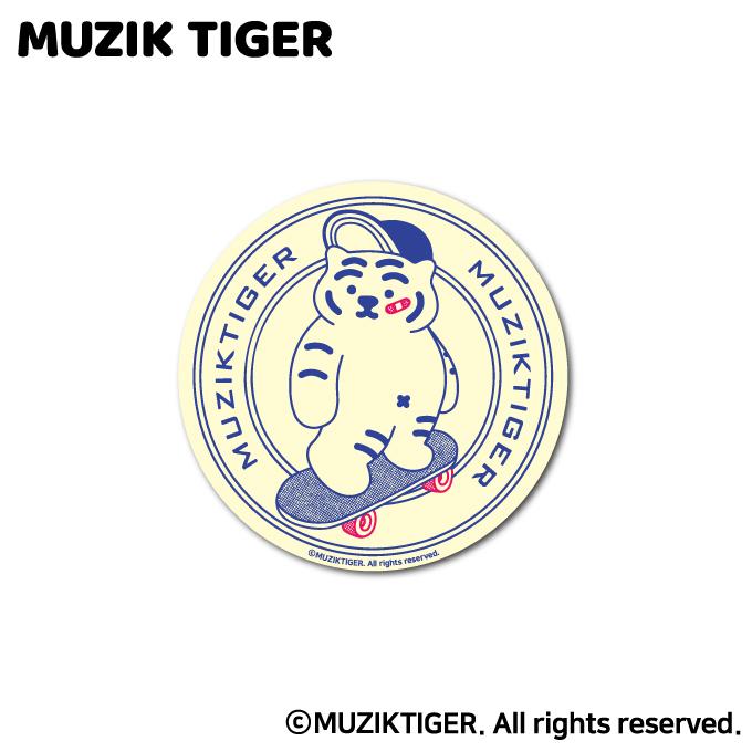 MUZIK TIGER ダイカットステッカー スケボー オシャレ ムジーク