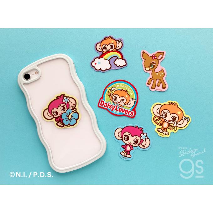 全6種セット デイジーラバーズ ダイカットミニステッカー キャラクター