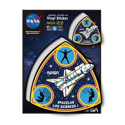 NASAステッカー ロゴ エンブレム 宇宙 スペースシャトル NASA010