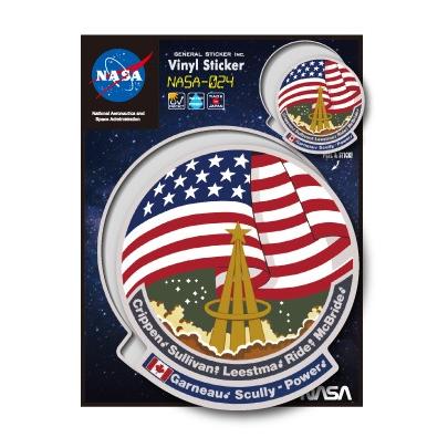 NASAステッカー ロゴ エンブレム 宇宙 スペースシャトル NASA024 グッズ : ゼネラルステッカー - 通販 - Yahoo!ショッピング