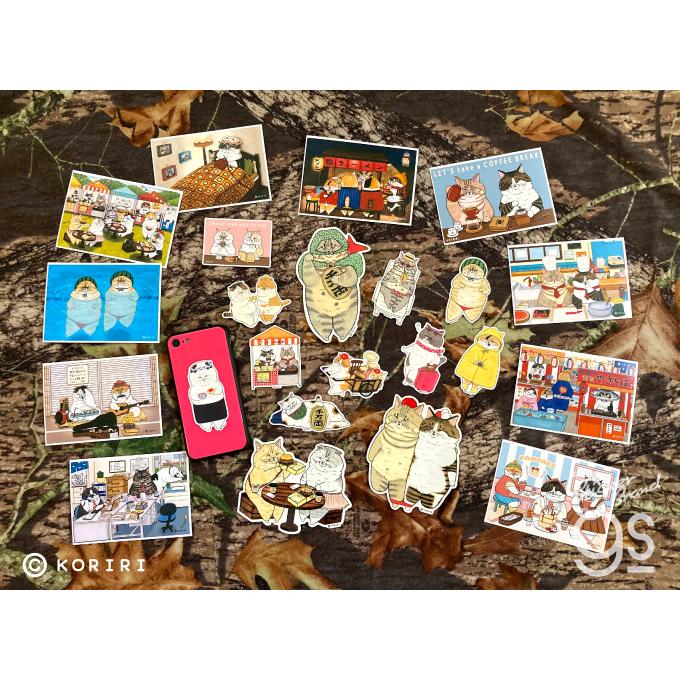 世にも不思議な猫世界 ビッグサイズステッカー ウーヤくん＆ミーヤ