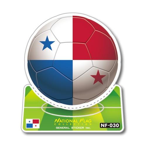 サッカーボールステッカー パナマ PANAMA NF030 スポーツステッカー ワールドカップ｜we-love-sticker