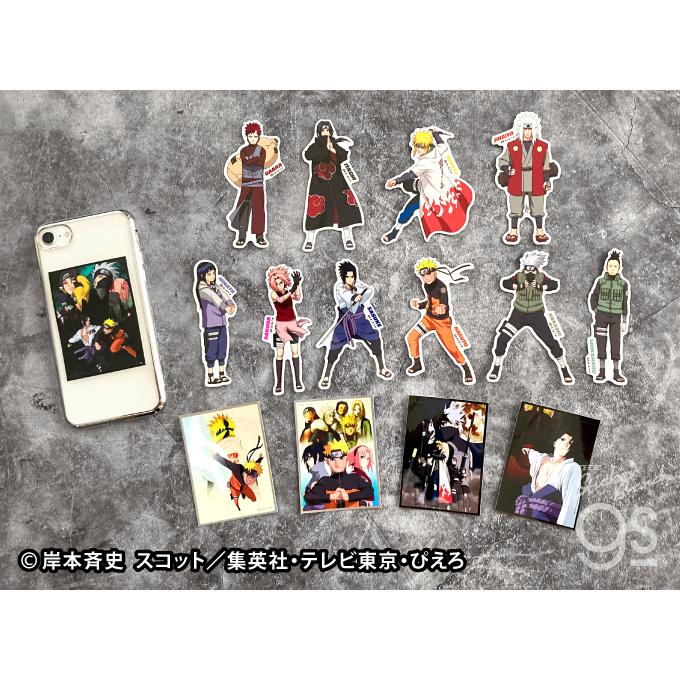 NARUTO-ナルト- 疾風伝 ダイカットビニールステッカー キービジュアル