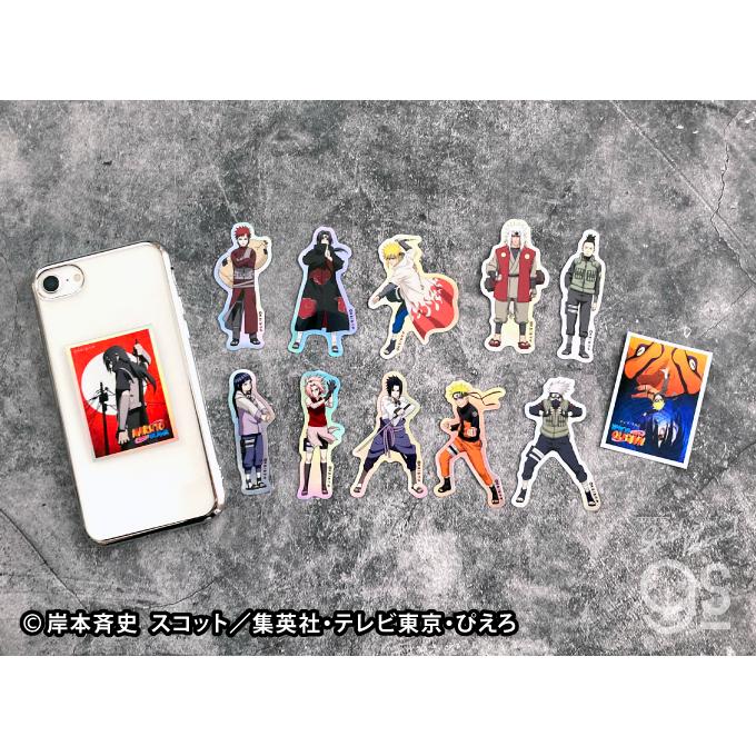 NARUTO-ナルト- 疾風伝 ダイカットビニールステッカー(ホログラム) 我