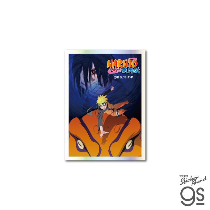 NARUTO ジャンプフェア26 ホログラムステッカー 4枚セット NARUTO-ナルト- 疾風伝 ダイカットビニールステッカー(ホログラム