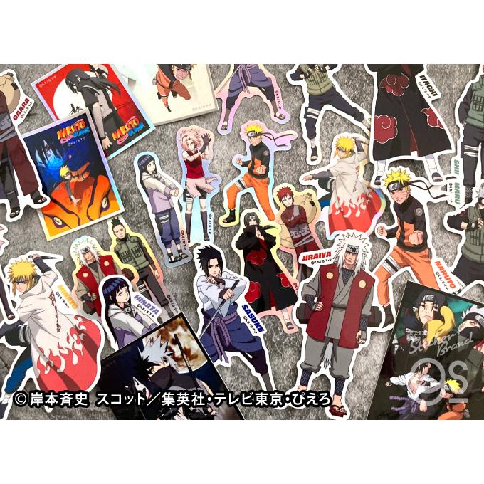 NARUTO-ナルト- 疾風伝 ダイカットビニールステッカー(ホログラム